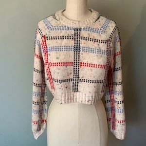 Topshop cropped sweater